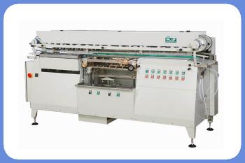 Automatic round tin can glue labeling machine for 50 bottles per hour