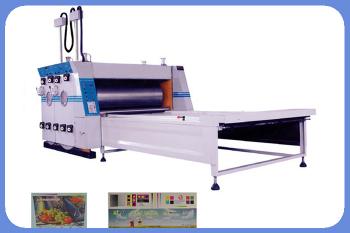 ZSY-B Carton box printing machine Electrical Image Positioning Water Printing and Sub Pressing Machine