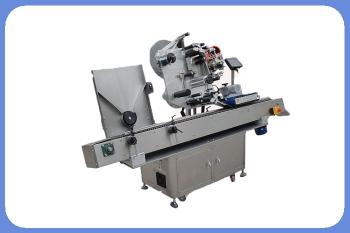10ml  round bottles horizontal sticker labeling machine for nail polish