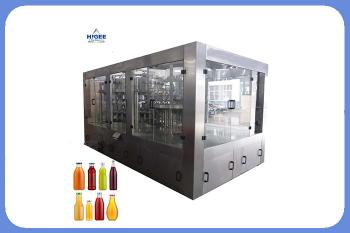 2000BPH Full Auto Beer Filling Machine Beverage Bottle Washing Filling Capping Equipment