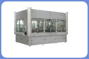 RCGF40-40-12Automatic Bottled Juice Production Line / Fruit Juice Processing Machine