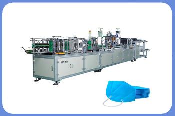 Automatic Ffp2 N95 Foldable Hospital 3M Face Mask Making Machine